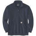 Carhartt Quarter-Zip Sweat-shirt, bleu, taille L