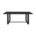 Joss & Main Scotia 79" Outdoor Patio Dining Table in Aluminum Metal in Black | 30 H x 79 W x 39 D in | Wayfair F6E200B9A03C459A8CEFD54B561F459B