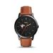 Fossil Worcester Polytechnic Institute Engineers The Minimalist Slim Light Brown Leather Watch
