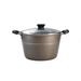 Tramontina Sicilia 8 qt. Non-Stick Aluminum Stock Pot w/ Lid Non Stick/Aluminum in Brown | 8 H x 12.1 W in | Wayfair 80149/056DS