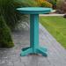 Red Barrel Studio® Nettie Plastic Bar Outdoor Table Plastic in Blue | 42 H x 33 W x 33 D in | Wayfair 6D7AECCED9DB467BB71805257B054277