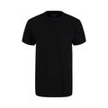 TOM TAILOR DENIM Herren T-Shirt mit Brusttasche, schwarz, Logo Print, Gr. S