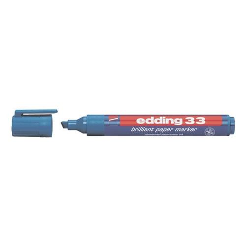 Permanent-Marker »33« blau, Edding