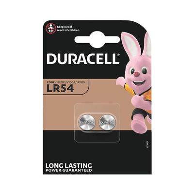 Duracell 2er-Pack Knopfzellen LR54, 0.3 cm