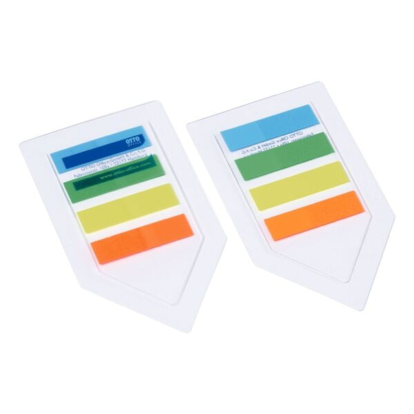 OTTO Office 2x Haftstreifen »Lesezeichen« 50 x 12 mm transparent, 5x1.2 cm Image