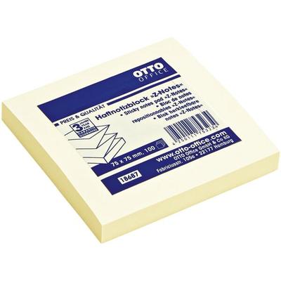 OTTO Office Haftnotizblock »Z-Notes« 75 x 75 mm gelb