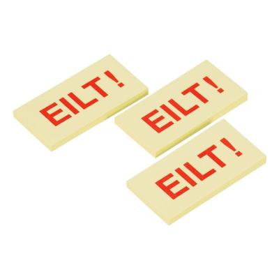 inFo Haftmarker »EILT!« 70 x 35 mm gelb, 7x3.5 cm Image