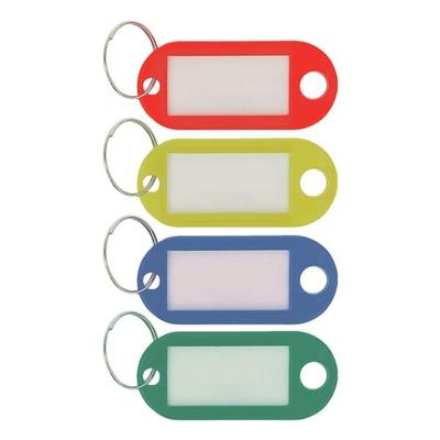 4er-Pack Schlüsselanhänger farbig sortiert, Westcott