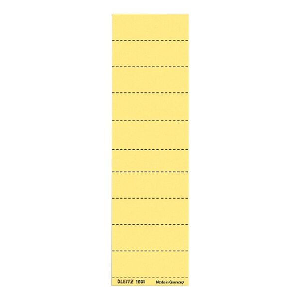 Leitz Beschriftungsschilder »1901« gelb, 6x2.1 cm Image