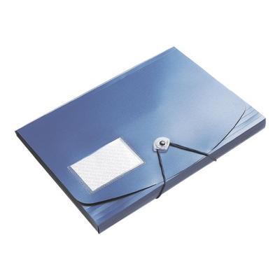 Foldersys Eckspannermappe A4 »Jumbo« blau, 24x32 cm