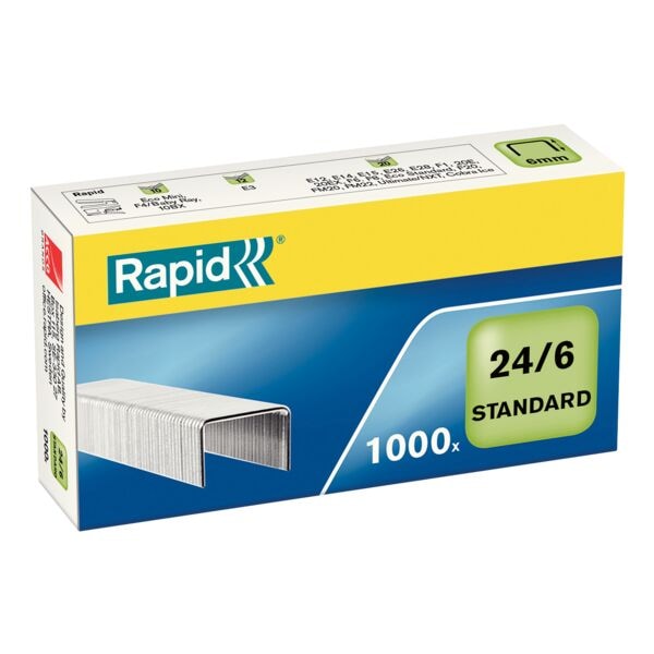 Rapid Heftklammern »24/6« 1000 Stück Image