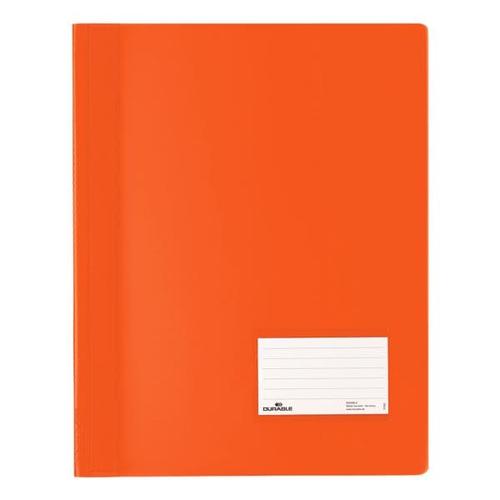 Schnellhefter »Duralux« A4+ orange, Durable, 24.5×31 cm