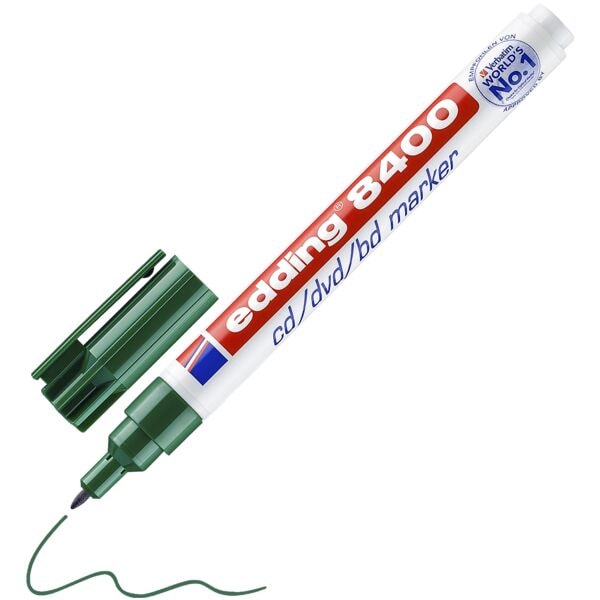 Edding CD/DVD/BD Marker »8400« grün Image