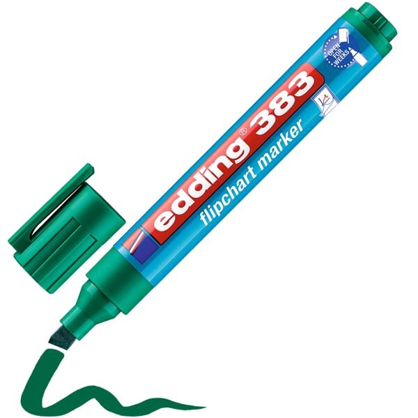 Edding Flipchart Marker »383« grün Image