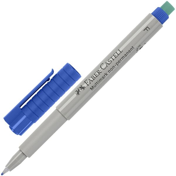 Faber-Castell Universalstift »Multimark 1514 F non-permanent« blau Image