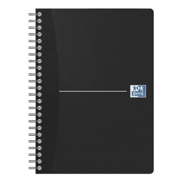 Oxford Collegeblock »Office Essentials« A5 kariert, holzfreies Papier schwarz Image