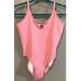 Adidas Tops | Adidas Pink Body Suit Sz M Nwt Backless Trefoil Graphic Reflective New Gp3087 | Color: Pink | Size: M