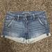 American Eagle Outfitters Shorts | American Eagle Outfitters Jean Shorts Size 6 Medium Wash Stretch Denim Ae Shorts | Color: Blue | Size: 6