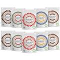 Mixed Variety Pack Gluten-Free Instant Oatmeal Porridge from TGBPCo - Naturally Sweet & Creamy Porridge Oats - 10 x 385g Pouches - 100% Natural, No Added Sugar, Plant Based, High Fibre