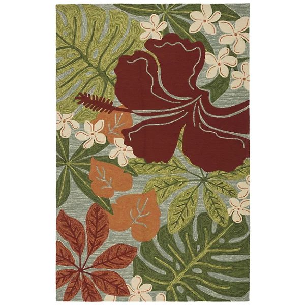 Jaipur Coastal Lagoon Luau Rug