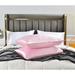 Everly Quinn Marthijn Pillowcase Microfiber/Polyester/Silk/Satin in Pink | Standard | Wayfair 9F1A343362AE48578ACB95BB431A4398