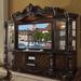 Lark Manor™ Carvajal Solid Wood Entertainment Center for TVs up to 75" Wood in Brown | Wayfair DC2A16BF934641248EB9E8D337120568