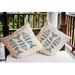 Puzzle Fish Nautical Indoor/Outdoor Throw Pillow