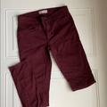 Madewell Jeans | Madewell Skinny Skinny Jeans Maroon 26 | Color: Purple | Size: 26