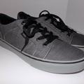 Vans Shoes | Mens Vans Size 9 Grey On Grey With Black Laces Like New Condition Really Sweet! | Color: Black/Gray | Size: 9