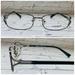 Coach Accessories | Coach Rectangular Silver Black Eyeglasses Glasses Frames Nwot | Color: Black/Silver | Size: 54.16.135