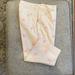 Lilly Pulitzer Pants & Jumpsuits | Lily Pulitzer Khaki Capris W/ Pink Scallops | Color: Cream/Pink | Size: 4