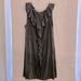 J. Crew Dresses | J. Crew Dark Grey Ruffle Jersey Dress | Color: Gray | Size: Xl