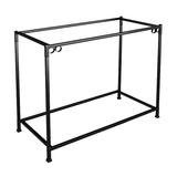 TitanEze 65 Gallon Knock-Down Aquarium Tank Stand, 38.5" L X 18.5" W X 33" H, 21 LBS, Black