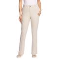 Plus Size Women's Freedom Waist Straight Leg Chino by Woman Within in Natural Khaki (Size 18 W)