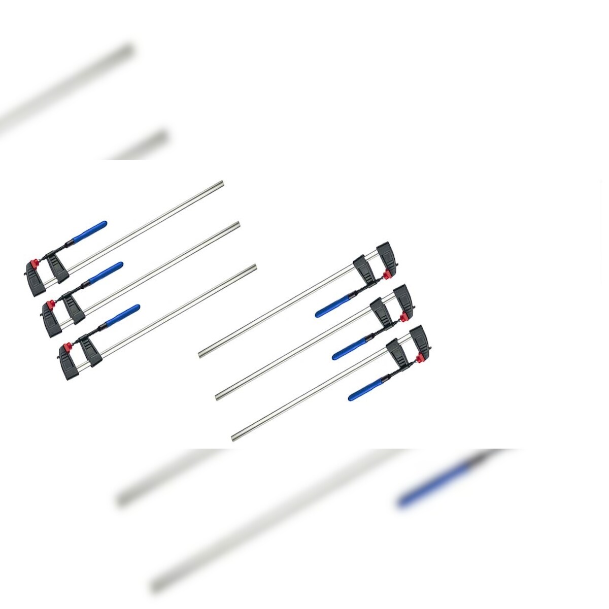 Vago-Tools 6x Schraubzwinge 300 x 80 mm Leimzwinge Image