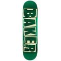 Baker Rowan Zorilla Foil Logo Skateboard Deck B2 8.0 x 32 Green (BADK0703)