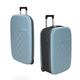 Rollink Flex21 Vega II - Foldable Cabin Suitcase (Patent Pending) - Hardshell Luggage, Trolley, Rolling Case, Travel Bag (Aron, Size S I Carry-On I 21-Inch / 55cm)