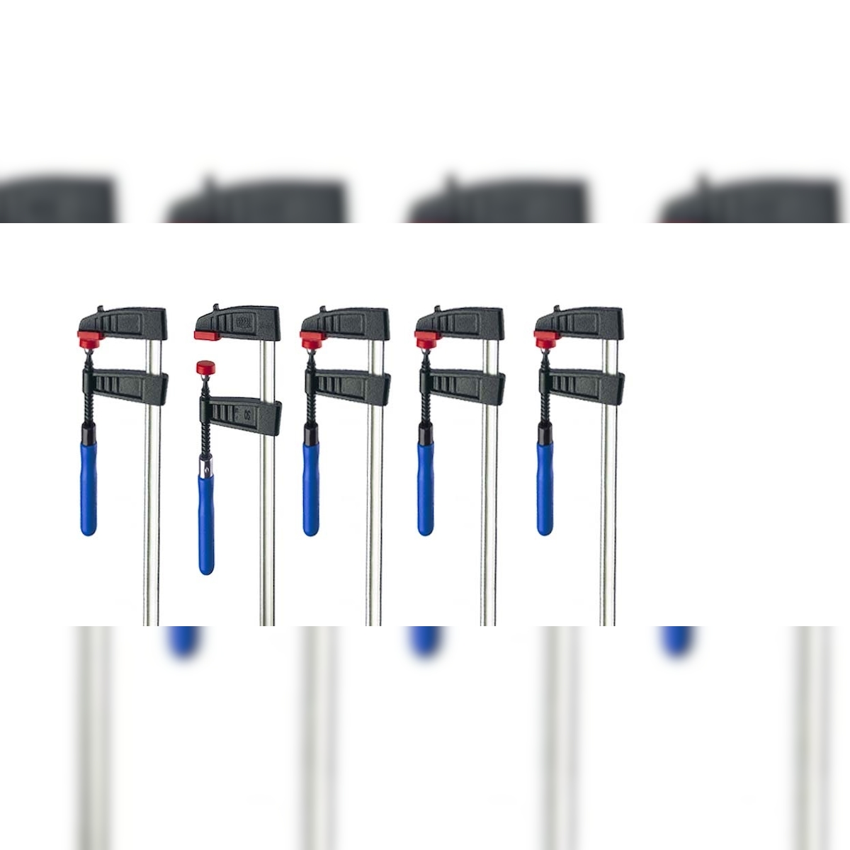 Vago-Tools 5x Schraubzwinge 500 x 120 mm Klemmzwinge Image