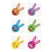 The Holiday Aisle® Katharyn Easter Emoji Tattoos - Apparel Accessories - 72 Pieces Plastic | 0.25 H x 2 W x 3.5 D in | Wayfair