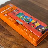 Disney Toys | Disney Orange Pencil Case Toy Story~Cars~Nemo | Color: Orange | Size: See Photos