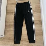Adidas Bottoms | Kids Adidas Sst Track Pants | Color: Black/White | Size: 11-12y