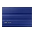 Samsung Portable SSD T7 Shield, 2 TB, USB 3.2 Gen.2, 1.050 MB/s Lesen, 1.000 MB/s Schreiben, Robuste externe Festplatte Outdoor für Mac, PC und Smartphone, Blau, MU-PE2T0R/EU
