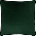 Evans Lichfield Opulence Feather Filled Cushion, Bottle Green, 55 x 55cm