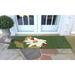 Green 60 x 24 x 0.375 in Area Rug - Red Barrel Studio® Transitional Rugs Frontporch Ladybugs Indoor/Outdoor Rug | 60 H x 24 W x 0.375 D in | Wayfair