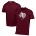 Men's Under Armour Maroon Texas Southern Tigers Logo Performance T-Shirt