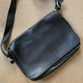 Coach Bags | 1990s “Vintage” Coach Black Leather Flap-Over Messenger Bag | Color: Black | Size: 18” Wide X 12” Tall X 3.5” Deep + Strap