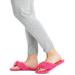 Jessica Simpson Shoes | Jessica Simpson Hot Pink Shearling Rosette Slippers With Memory Foam (L 8-9) | Color: Pink | Size: 8