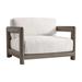 Bernhardt Montaigne Patio Chair w/ Cushions Wood in Brown | 30 H x 46.5 W x 37 D in | Wayfair O3383_6012-000