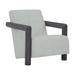 Bernhardt Mara Patio Chair w/ Cushions Wood in Gray/Brown | 30 H x 30 W x 36 D in | Wayfair O5922_6032-010
