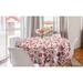 East Urban Home Ambesonne Flower Round Tablecloth, Romantic Spring Branches Bursting Into Flowers Pink Magnolia Garden Botany | 1 D in | Wayfair